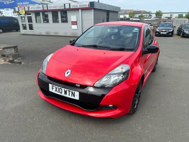 Compare Renault Clio 2.0 Renaultsport 197 Bhp FX10WTN Red