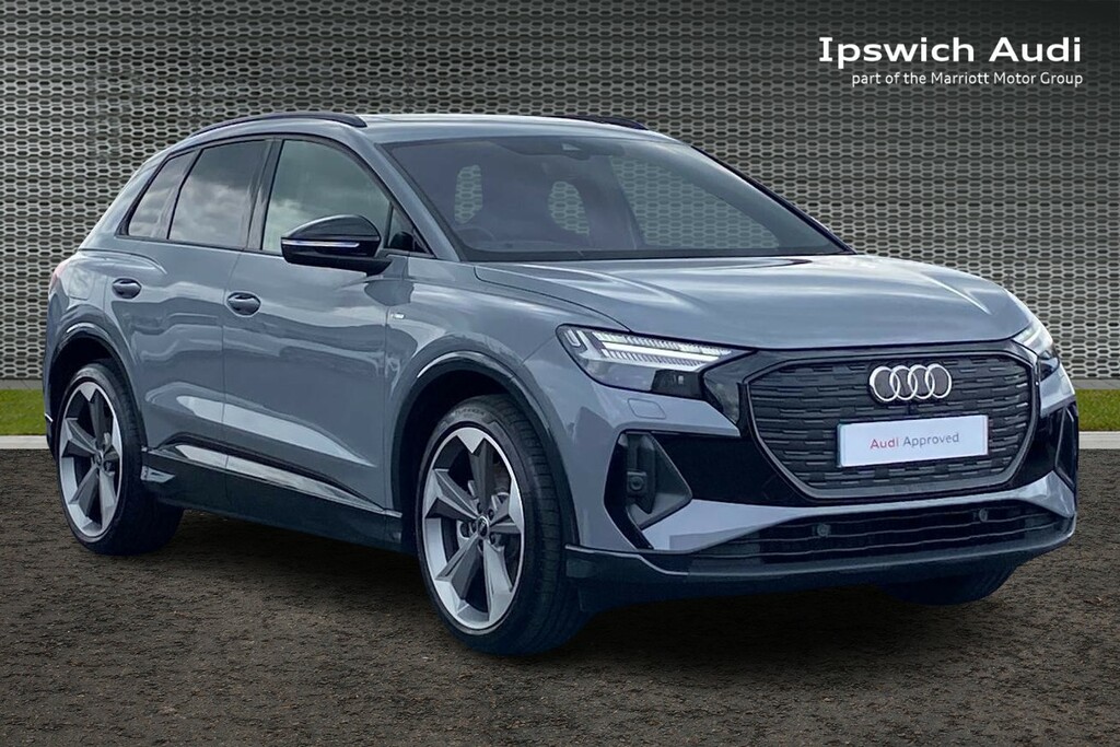 Compare Audi Q4 E Tron 210Kw 45 82Kwh Vorsprung AY24WFD Grey