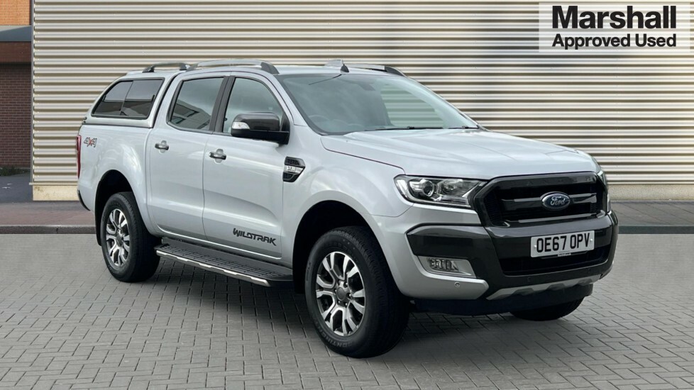 Compare Ford Ranger Ford Pick Up Double Cab Wildtrak 3.2 Tdci 2 OE67OPV Silver