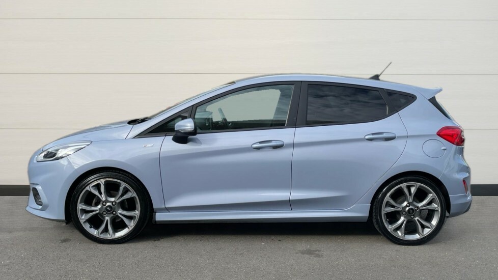 Compare Ford Fiesta Ford Hatchback 1.0 Ecoboost Hybrid Mhev 125 St-lin BC21HGE Blue