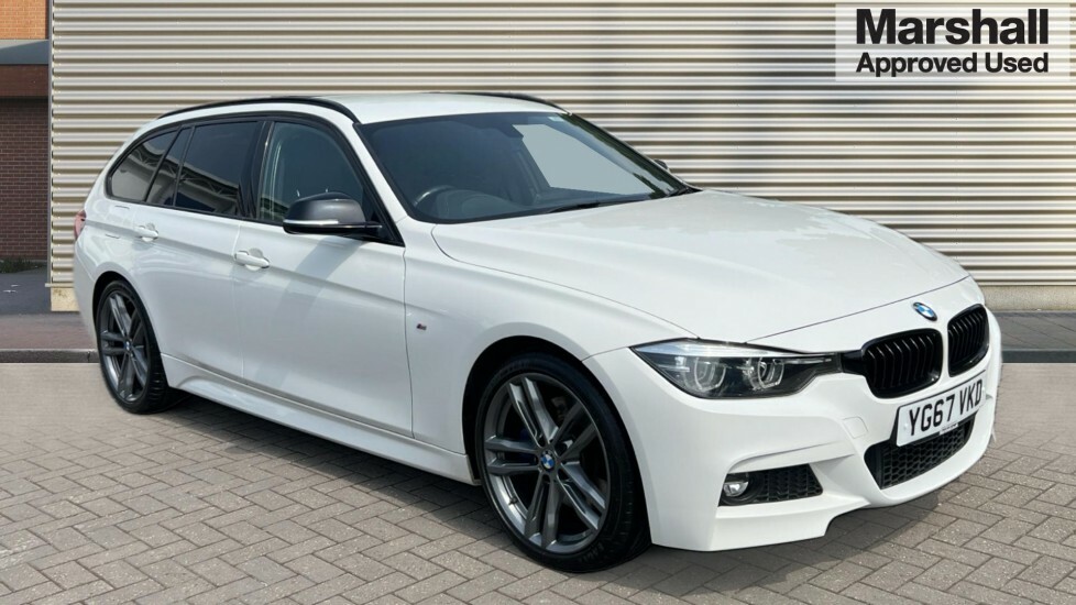 Compare BMW 3 Series Bmw Touring Special 320D M Sport Shadow Edition YG67VKD White