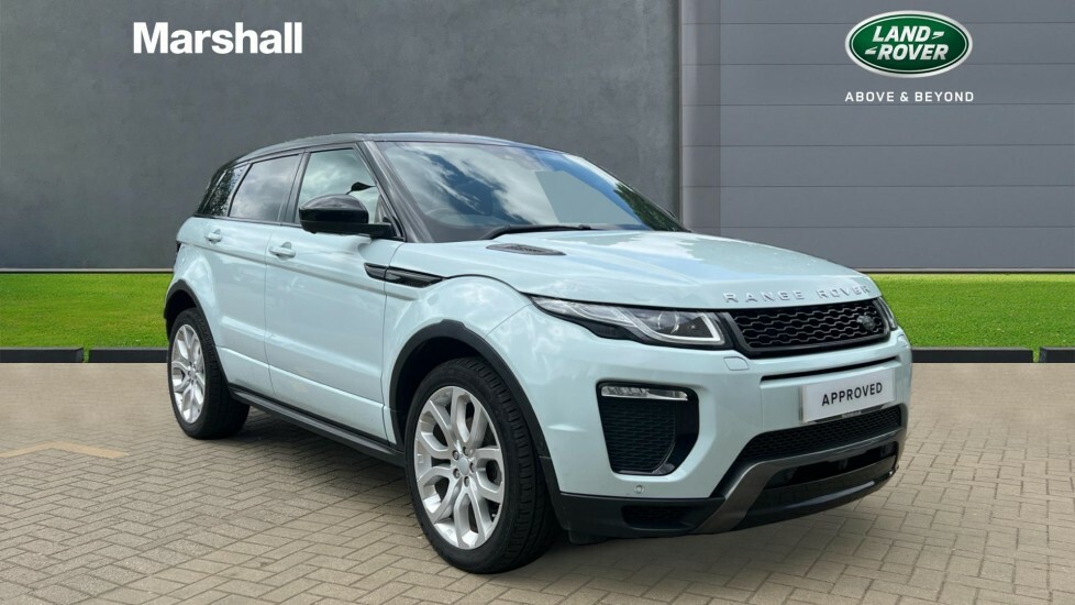 Compare Land Rover Range Rover Evoque Land Rover 2.0 Td4 Hse Dynamic Lux OE66SWU Blue
