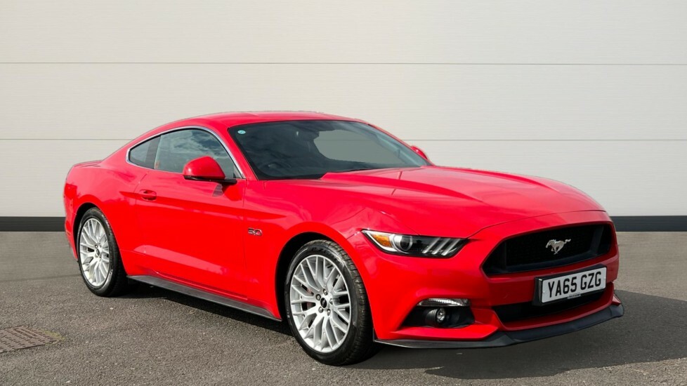 Compare Ford Mustang Ford Fastback 5.0 V8 Gt YA65GZG Red