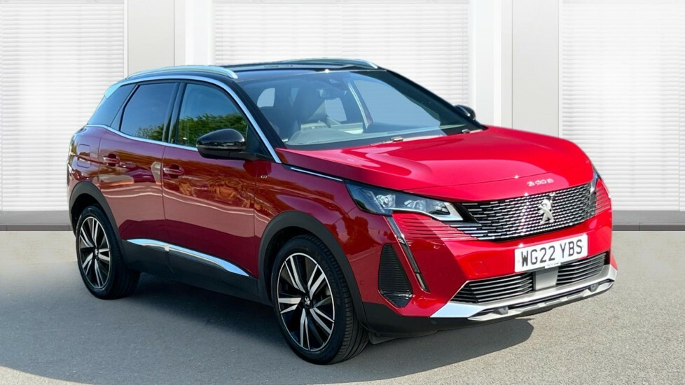 Compare Peugeot 3008 Gt Premium 1.2 Puretech 130 Eat8 Ss WG22YBS Red