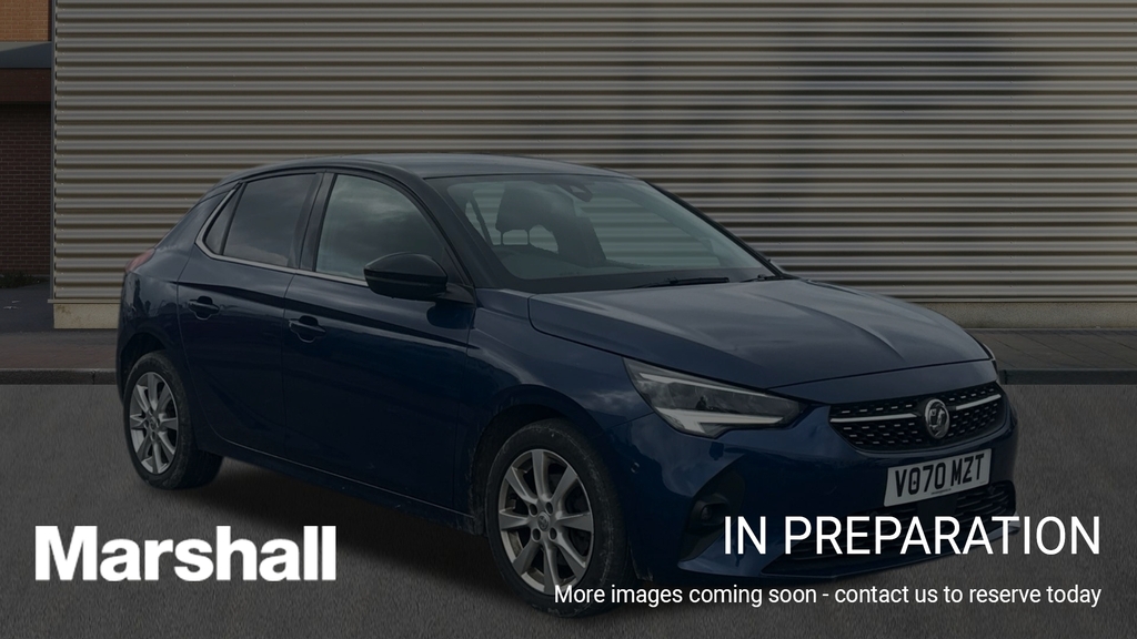 Compare Vauxhall Corsa Vauxhall Hatchback 1.2 Turbo Elite Nav VO70MZT Blue