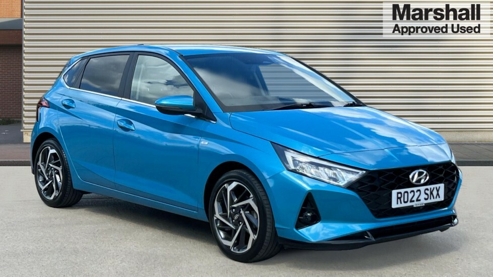Compare Hyundai I20 1.0T Gdi 48V Mhd Premium RO22SKX Blue