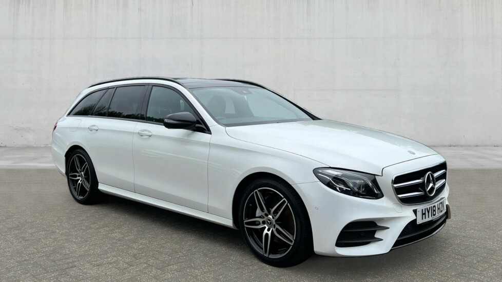 Compare Mercedes-Benz E Class E 220 D Amg Line Premium Plus Estate HY18HZK White