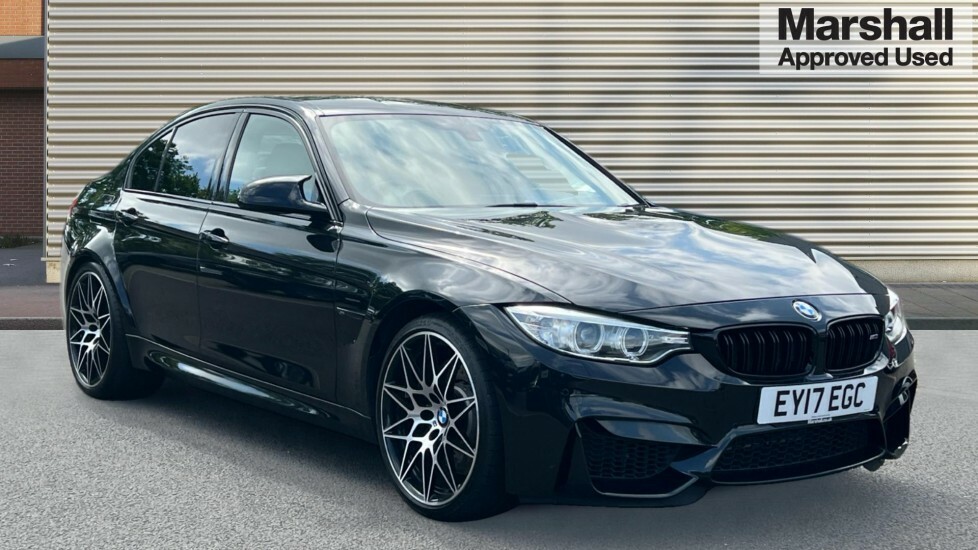 Compare BMW M3 Competition Pack Dct Saloon EY17EGC Black