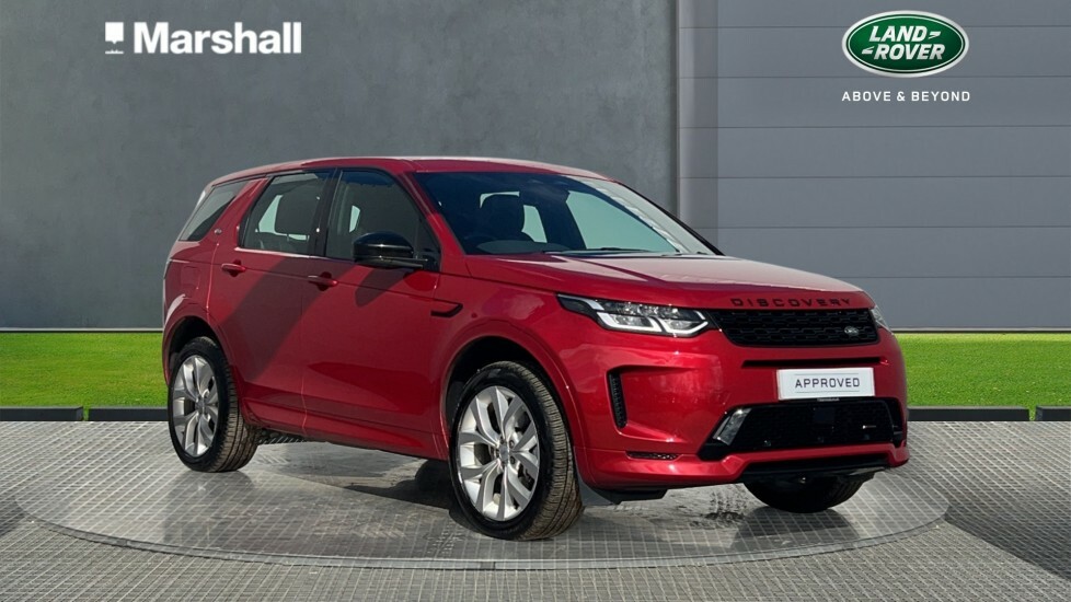 Compare Land Rover Discovery Sport Discovery Sport Urbn Ed Phev A AE72RJX Red