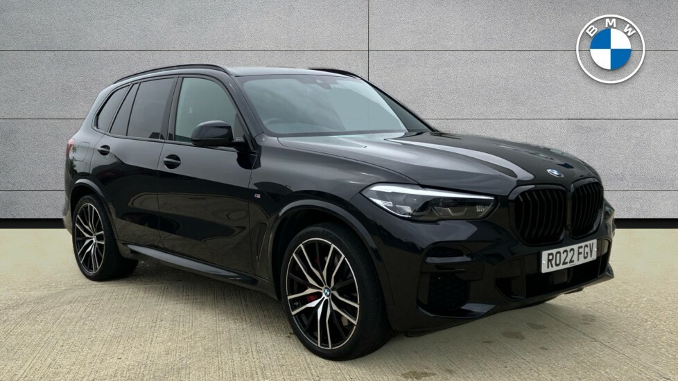 Compare BMW X5 Bmw Estate Xdrive40d Mht M Sport RO22FGV Black