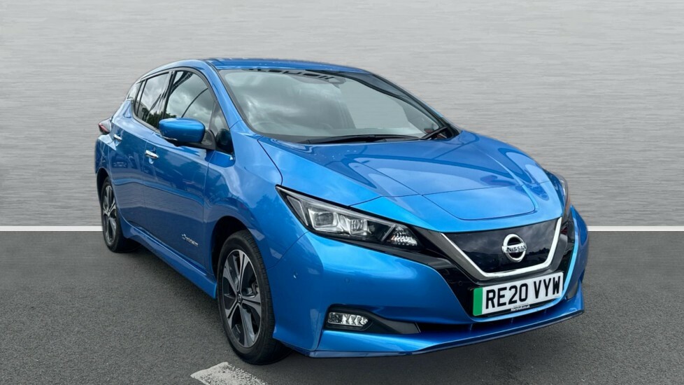 Compare Nissan Leaf Hat E Tekna 62Kw RE20VYW Blue