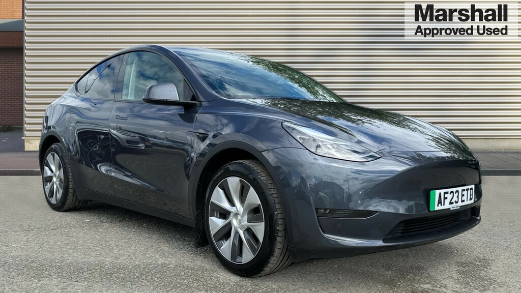Tesla Model Y Tesla Hatchback Long Range Awd Grey #1