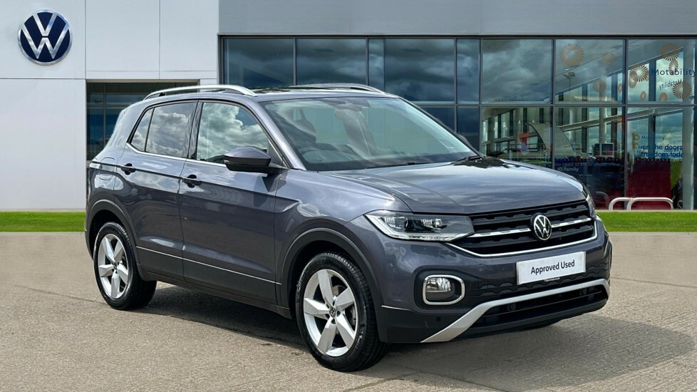 Compare Volkswagen T-Cross Sel 1.0 Tsi 110Ps 6-Speed LM72NZT Grey