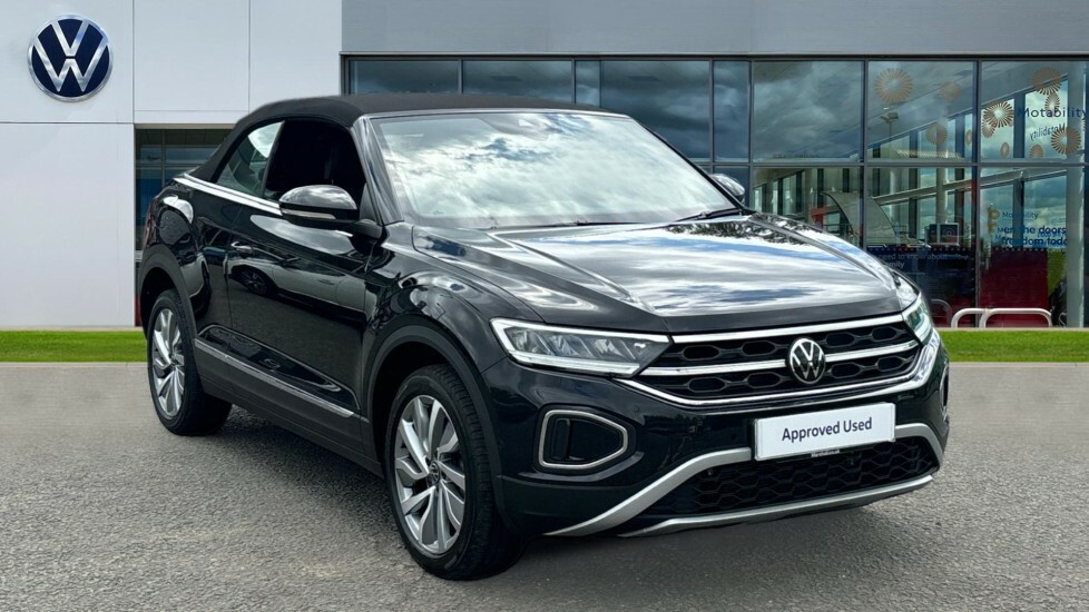 Compare Volkswagen T-Roc Cabriolet Style 1.5 Tsi 150Ps 6-Speed KW23YFY Black