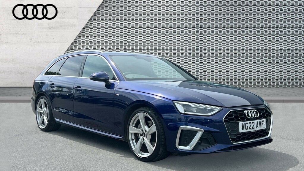 Compare Audi A4 Avant Audi Avant 40 Tfsi 204 S Line S Tronic WG22AVF Blue