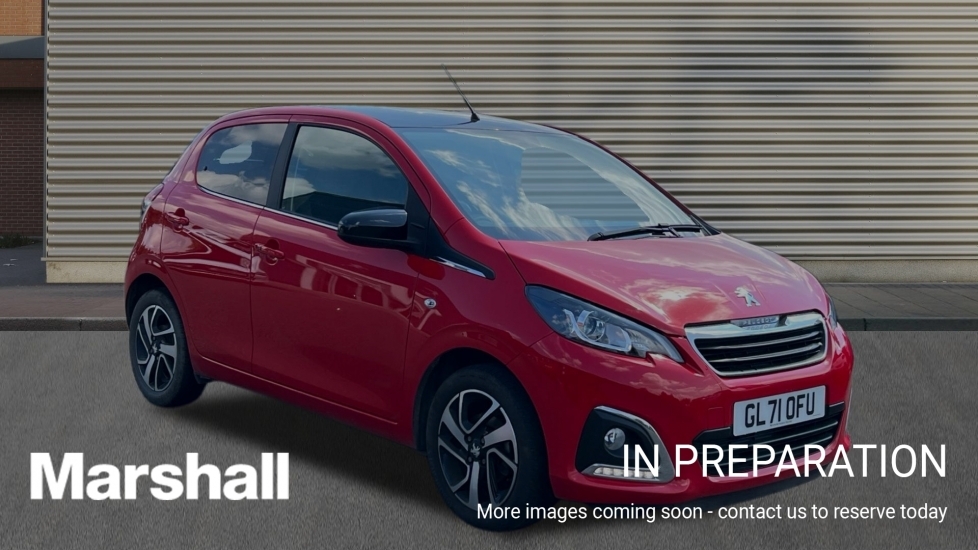 Compare Peugeot 108 Hat 1.0 72 Allure Ss GL71OFU Red