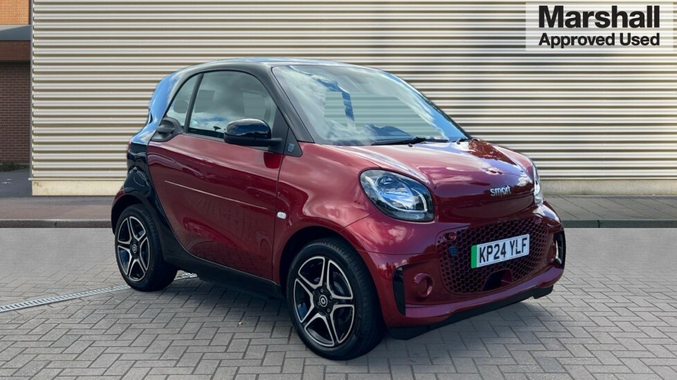 Compare Smart Fortwo Coupe Smart Fortwo Coupe 60Kw Eq Premium 17Kwh KP24YLF Red