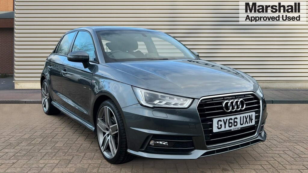 Compare Audi A1 1.6 Tdi S Line S Tronic GY66UXN Grey