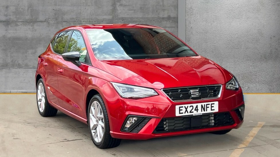 Compare Seat Ibiza Seat Hatchback 1.0 Tsi 115 Fr EX24NFE Red