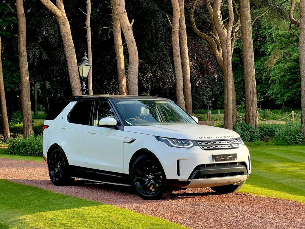Land Rover Discovery Sd4 Hse White #1