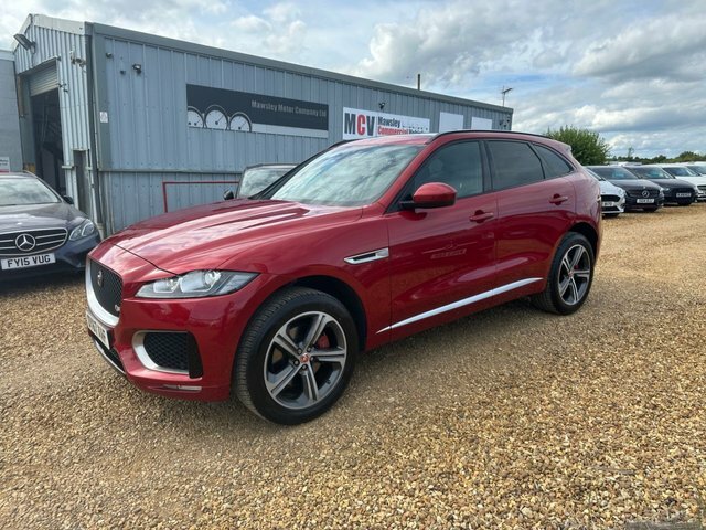 Compare Jaguar F-Pace 3.0 V6 S Awd 296 Bhp OY67XAF Red