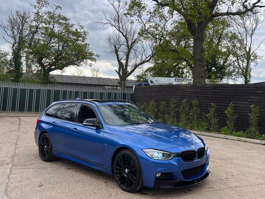 Compare BMW 3 Series 2.0 320I M Sport Touring Xdrive Euro 6 Ss YJ14WYS Blue