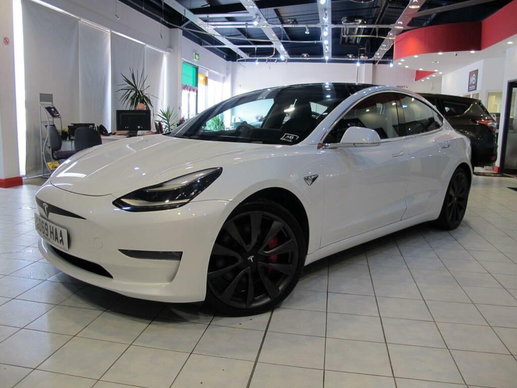 Compare Tesla Model 3 Model 3 Performance Awd GD69HAA White