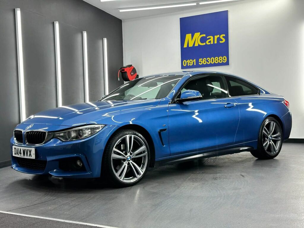 BMW 4 Series Gran Coupe 420D M Sport Blue #1