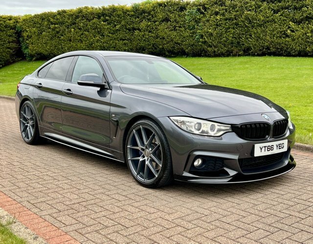 Compare BMW 4 Series Gran Coupe Gran Coupe 2.0 420D YT66YEG Grey