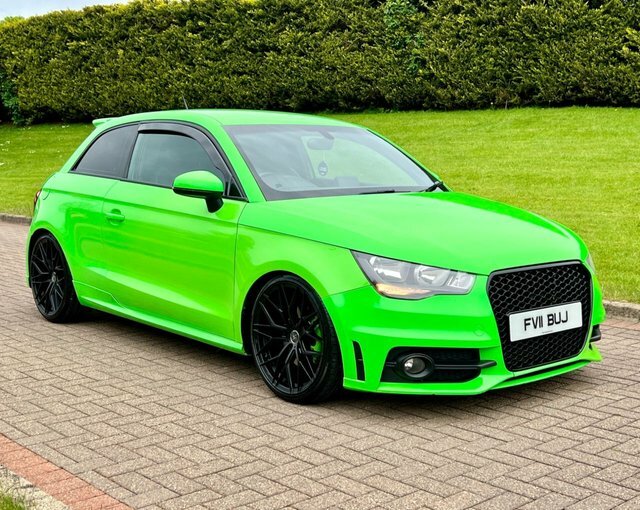 Compare Audi A1 S Line FV11BUJ Green