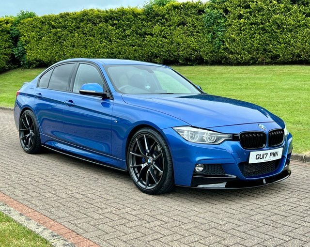 Compare BMW 3 Series 3.0 330D M Sport GU17PWN Blue