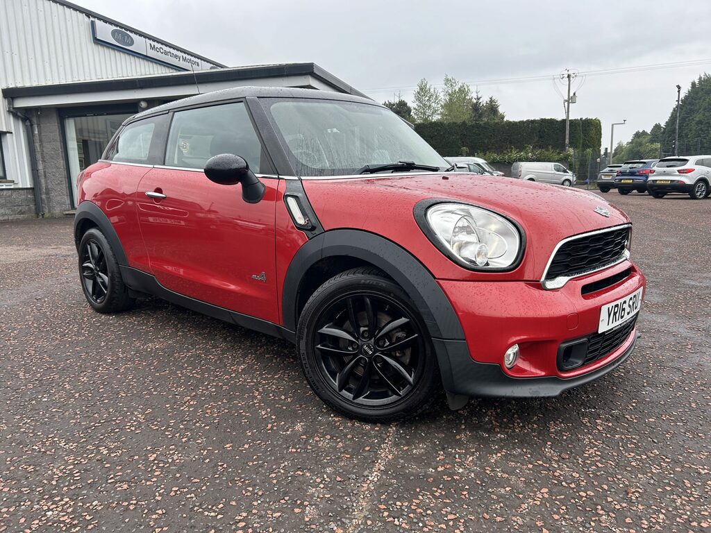 Mini Paceman 2.0 Cooper S D All4 Red #1