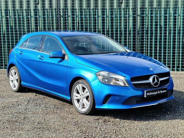 Compare Mercedes-Benz A Class A 180 D Sport YP66OOE Blue