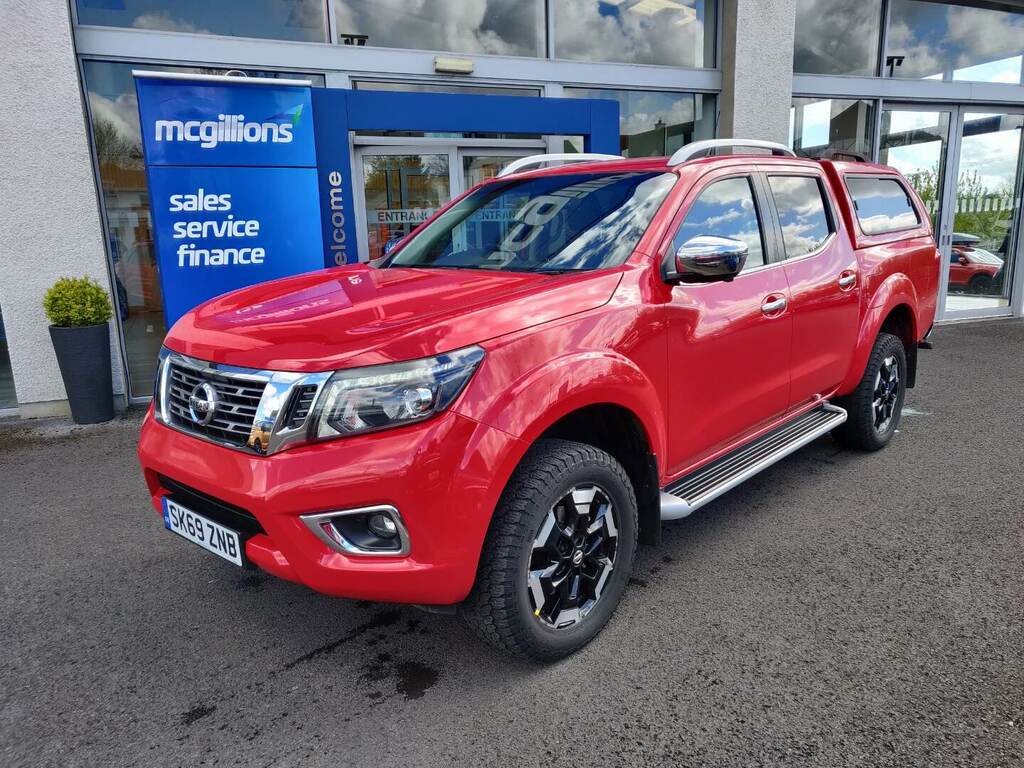 Compare Nissan Navara Double Cab Pick Up SK69ZNB Red