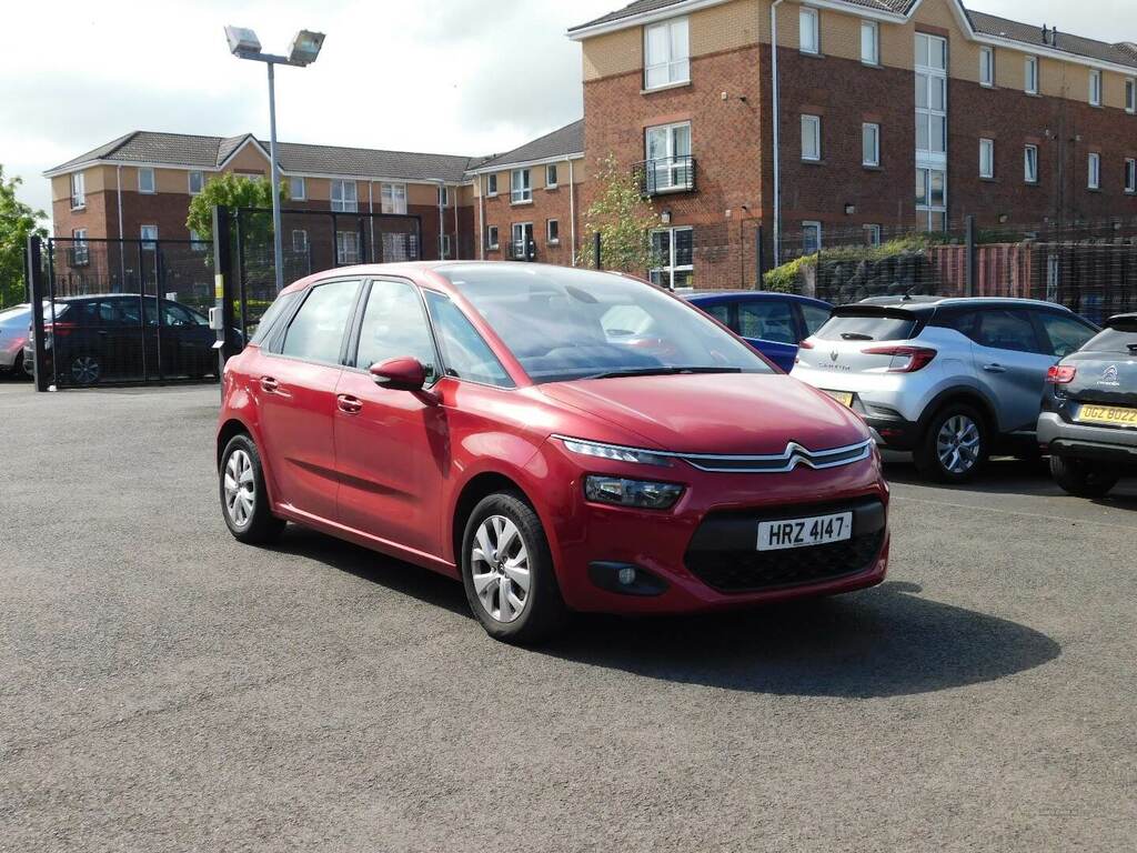 Citroen C4 Picasso Picasso 1.6 Hdi Vtr Red #1