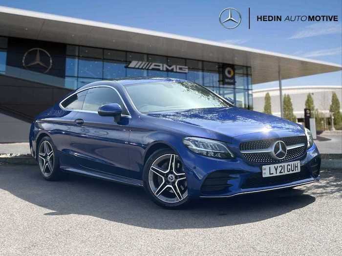 Compare Mercedes-Benz C Class C220d Amg Line Edition 9G-tronic LY21GUH Blue