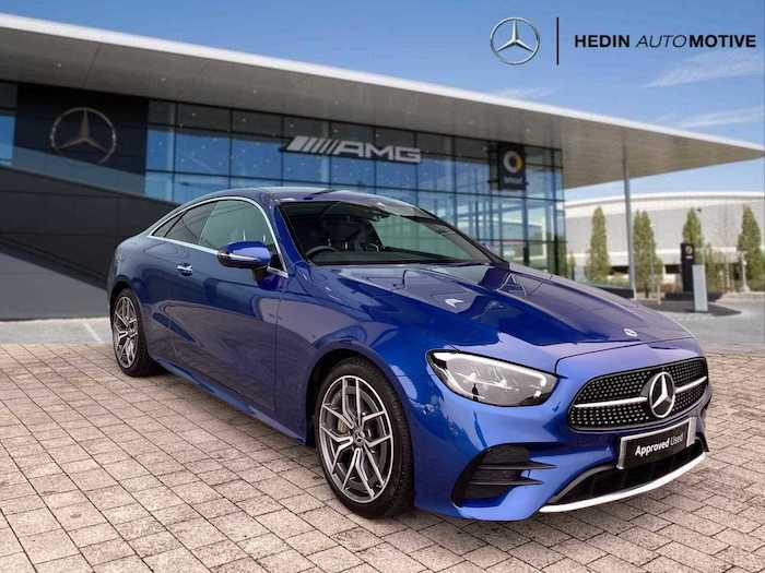 Compare Mercedes-Benz E Class E300 Amg Line Premium 9G-tronic LD22UMS Blue