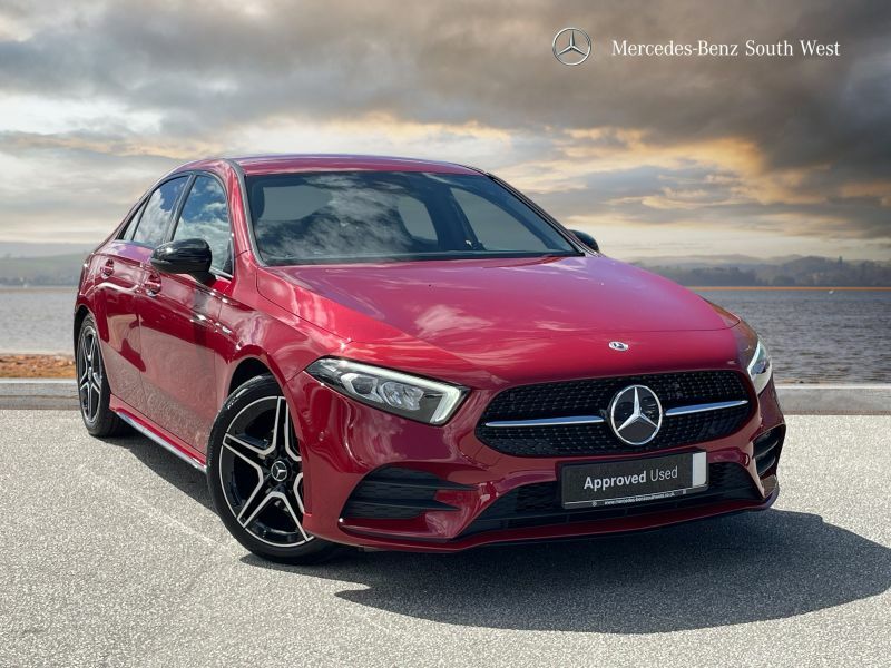 Compare Mercedes-Benz A Class Saloon WK22ZLX Red