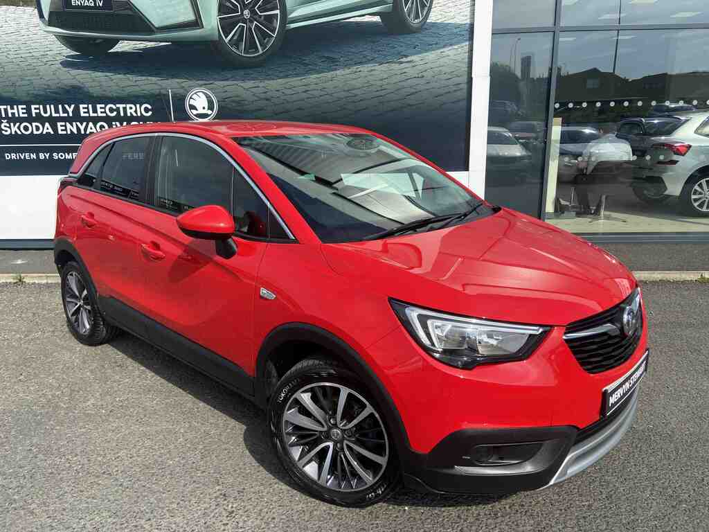 Compare Vauxhall Crossland X 1.2T 110 Elite Start Stop NGZ5048 Red