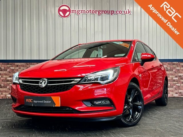 Compare Vauxhall Astra Elite Nav DL67GHF Red