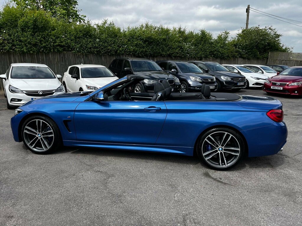 Compare BMW 4 Series 2.0 420D M Sport Euro 6 Ss OE68VAK Blue