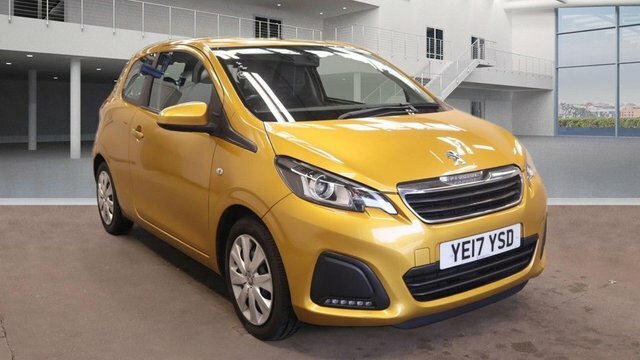 Compare Peugeot 108 Active YE17YSD Yellow