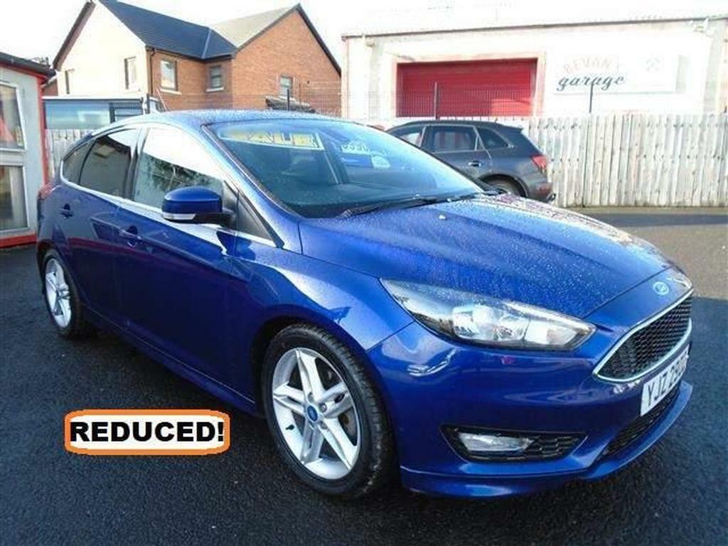 Compare Ford Focus 1.0T Ecoboost Zetec S Euro 6 Ss YJZ2902 Blue