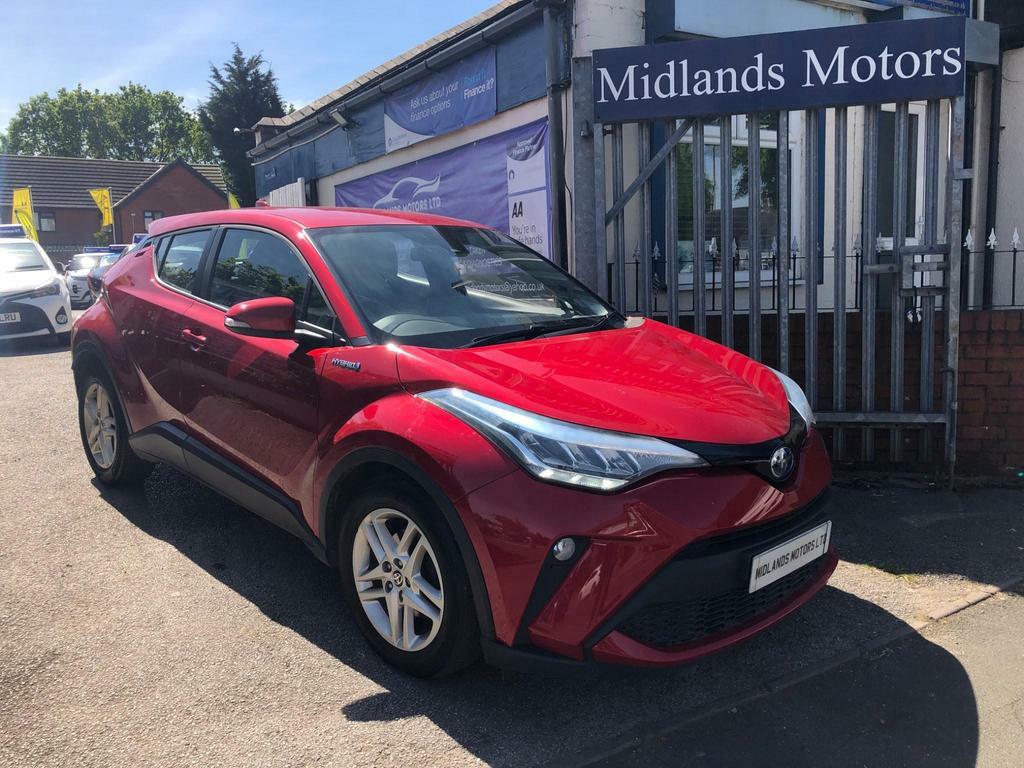 Compare Toyota C-Hr 1.8 Vvt-h Icon Cvt Euro 6 Ss LJ63MWP Red