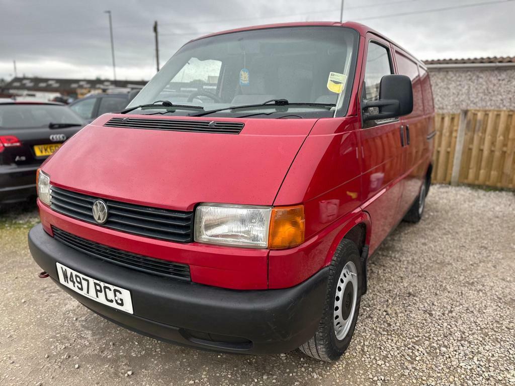 Compare Volkswagen Transporter 1.9 Td Special 800 W497PCG Red