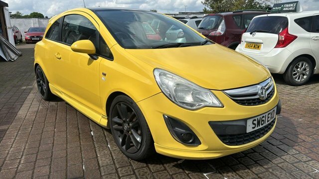 Compare Vauxhall Corsa 1.2 Limited Edition SW61EXD Yellow