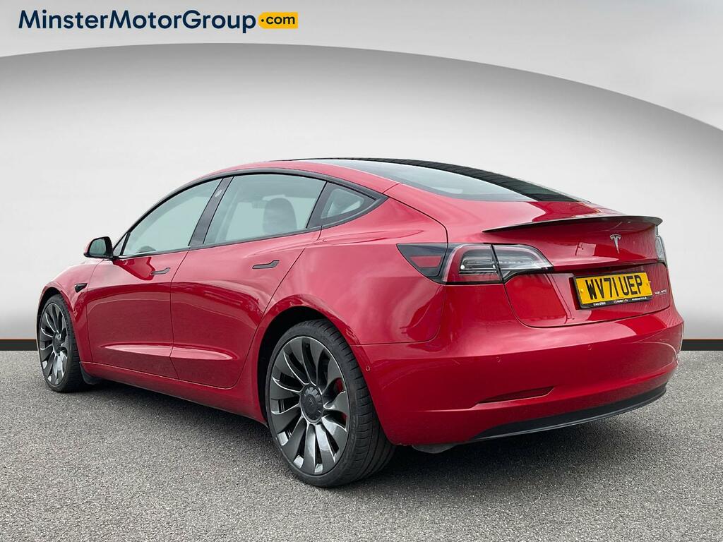 Compare Tesla Model 3 Performance Awd WV71UEP Red