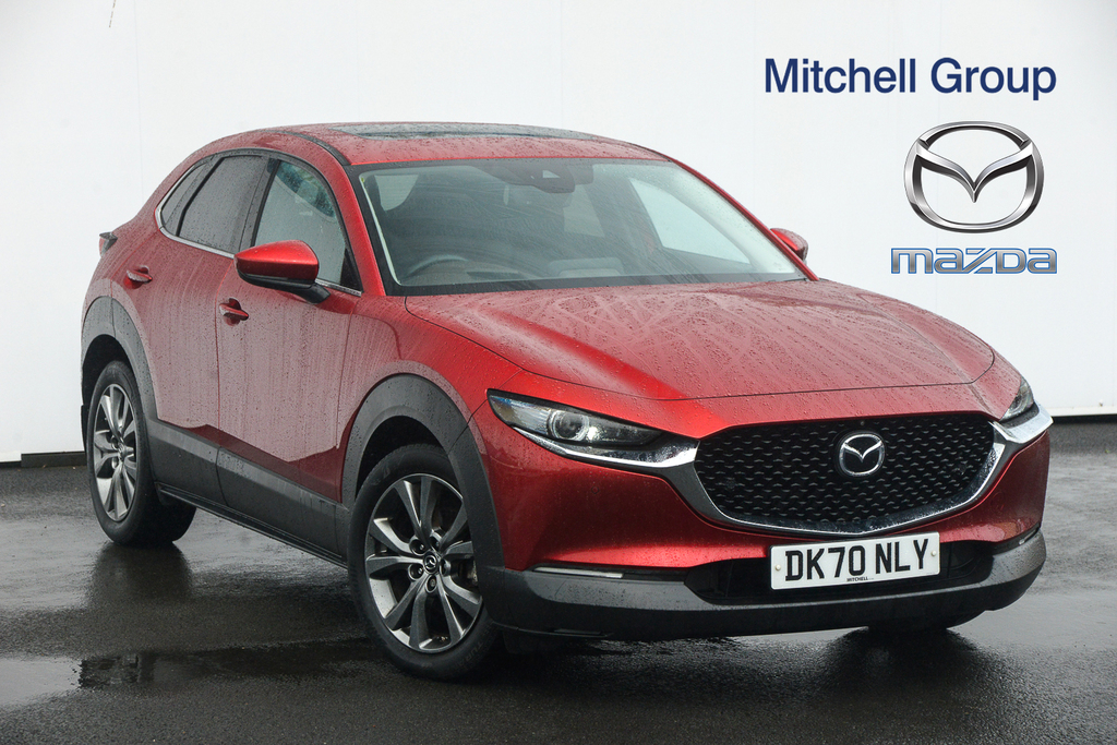Compare Mazda CX-30 2.0 Skyactiv-x Mhev Gt Sport Tech DK70NLY Red