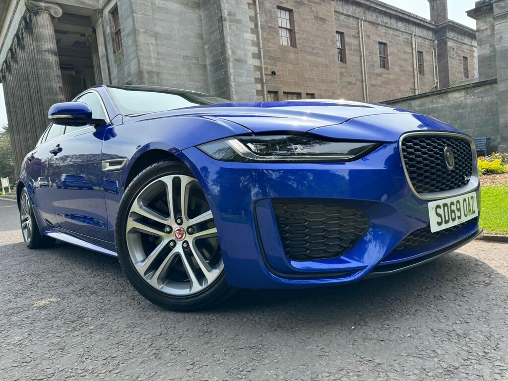 Compare Jaguar XE Saloon SD69OAZ Blue