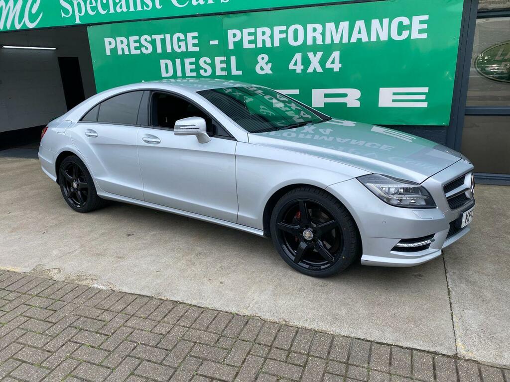 Compare Mercedes-Benz CLS Coupe 2.1 Cls250 Cdi Blueefficiency Amg Sport 201 KP13OTC Silver